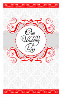 Wedding Program Cover Template 13D - Graphic 2